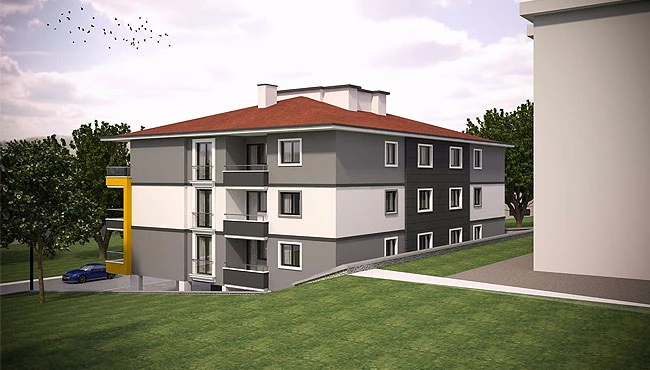 Eğitim Fakültesi yayında lüks daireler