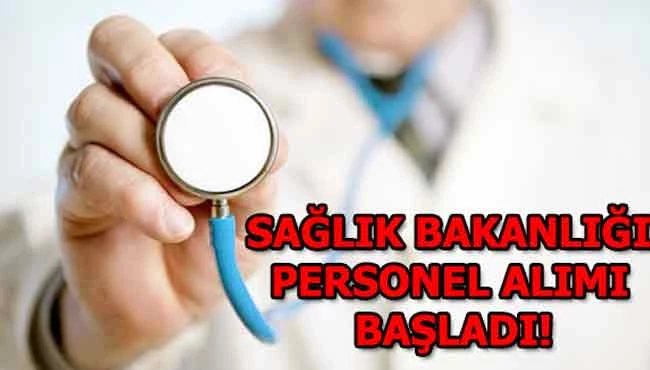 KPSS Sağlık Bakanlığının sözleşmeli pozisyonlarına tercihler başladı