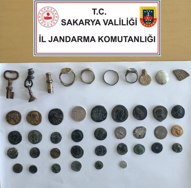 43 parça tarihi eserle yakalandı