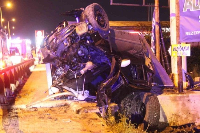 Otomobil takla attı: 1