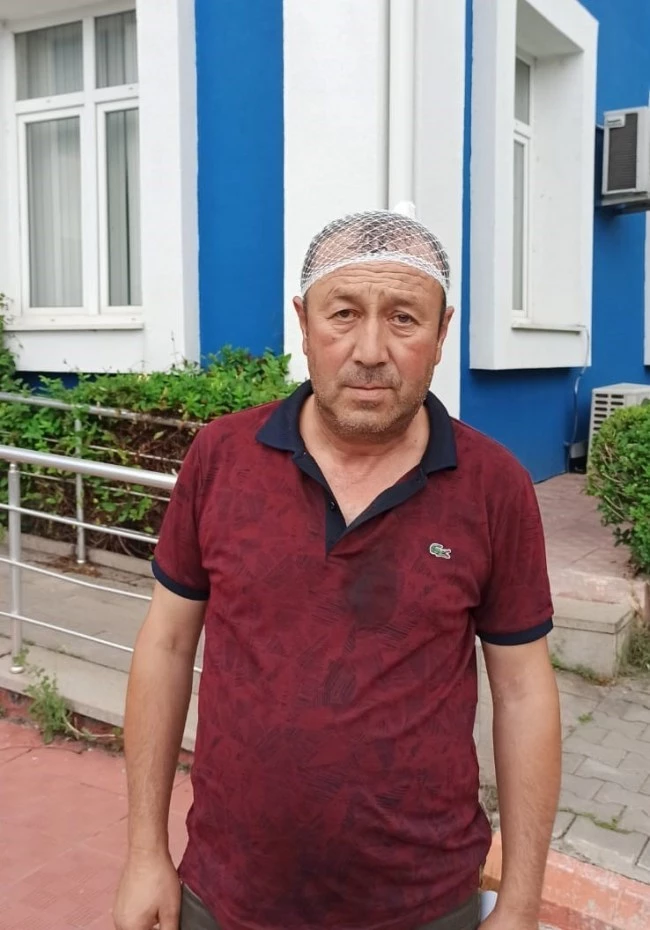 Çocuğunun yanında saldırı