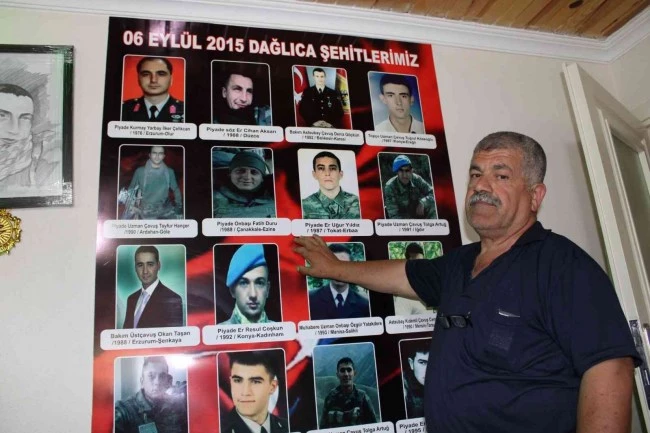 Şehit babası: "Kimsenin kimsede ahı kalmaz"