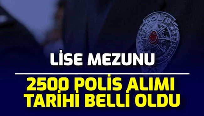 PMYO 2 bin 500 polis memuru adayı alacak