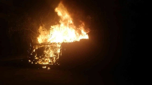 Çocukların oyunu, barakayı yaktı