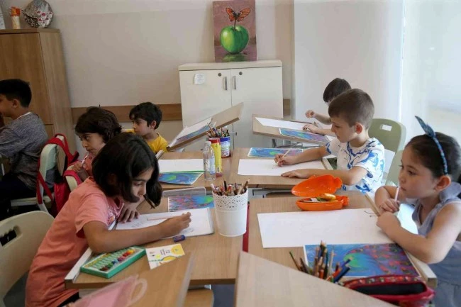 Minik öğrenciler SGM