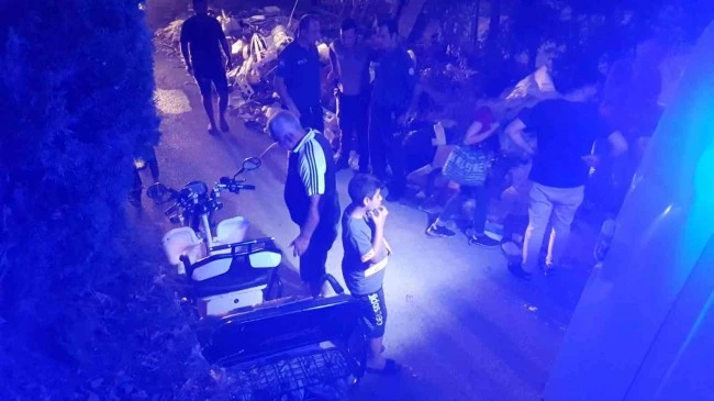 Aynı bölgede iki farklı elektrikli bisiklet kazası: 1